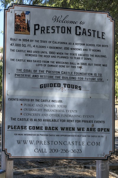Preston Castle, Ione California