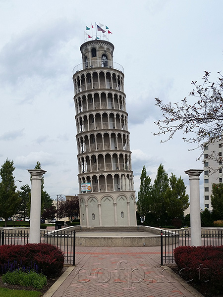 The Leaning Tower of Niles Illinois